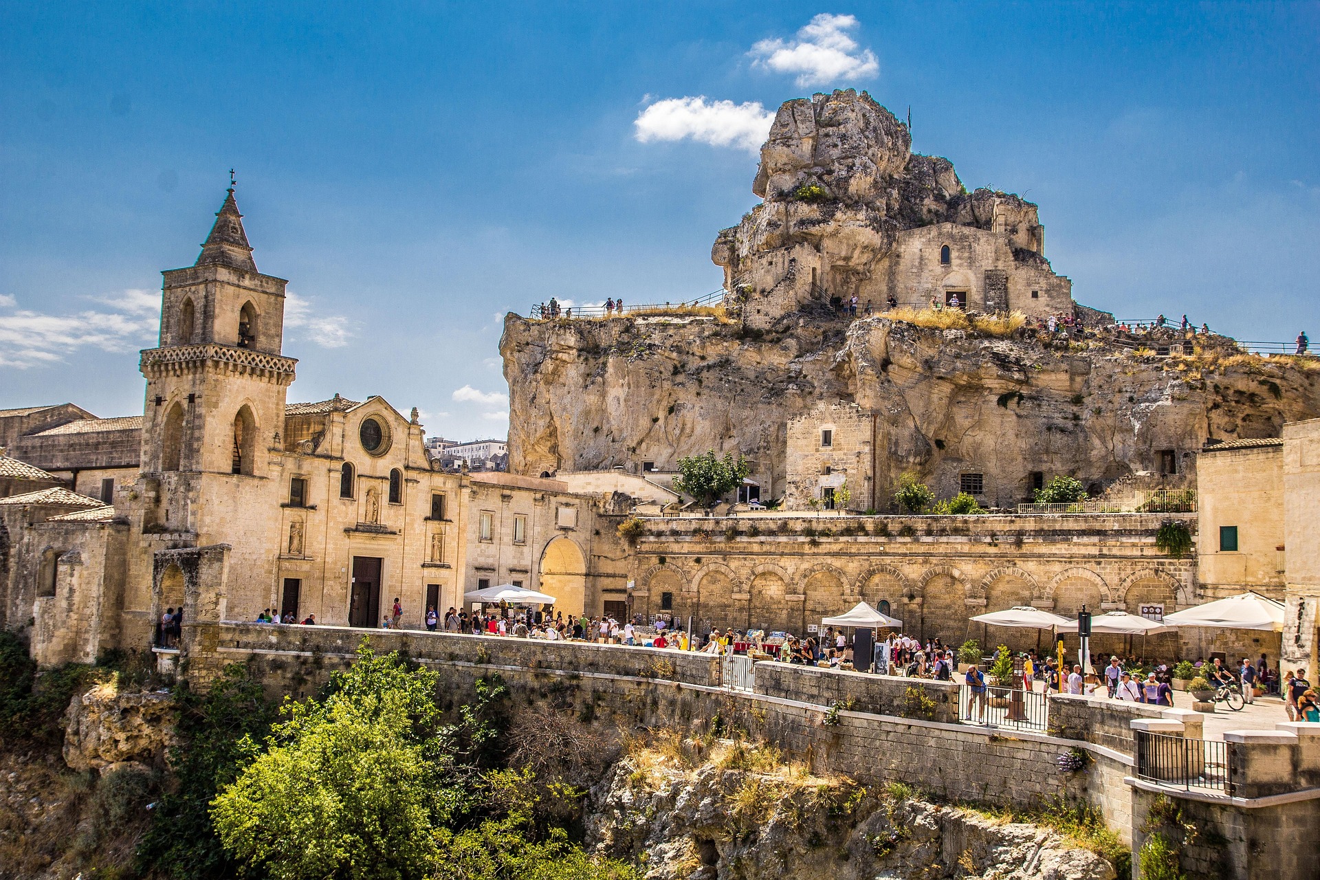 I Sassi di Matera visti dal belvedere